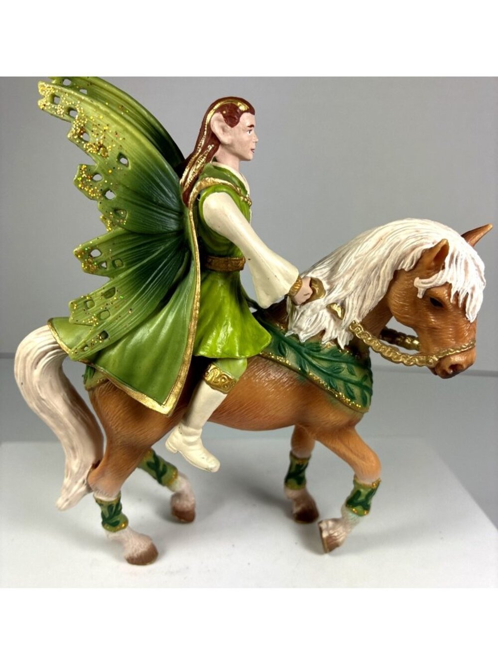 Vintage Schleich Falaroy with Horse 70401 Bayala World of Elves 2006 Fantasy Elf